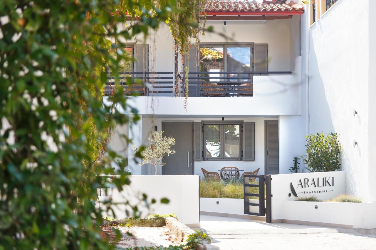 Araliki Suites Polychrono Buitenkant foto