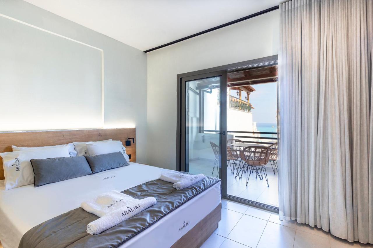 Araliki Suites Polychrono Buitenkant foto