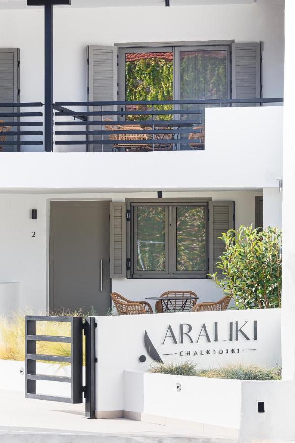 Araliki Suites Polychrono Buitenkant foto